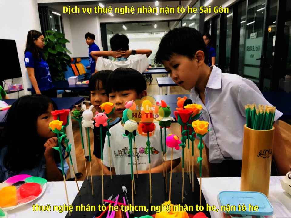 Dịch vụ thuê nghệ nhân nặn tò he - Điểm nhấn độc đáo cho sự kiện của bạn