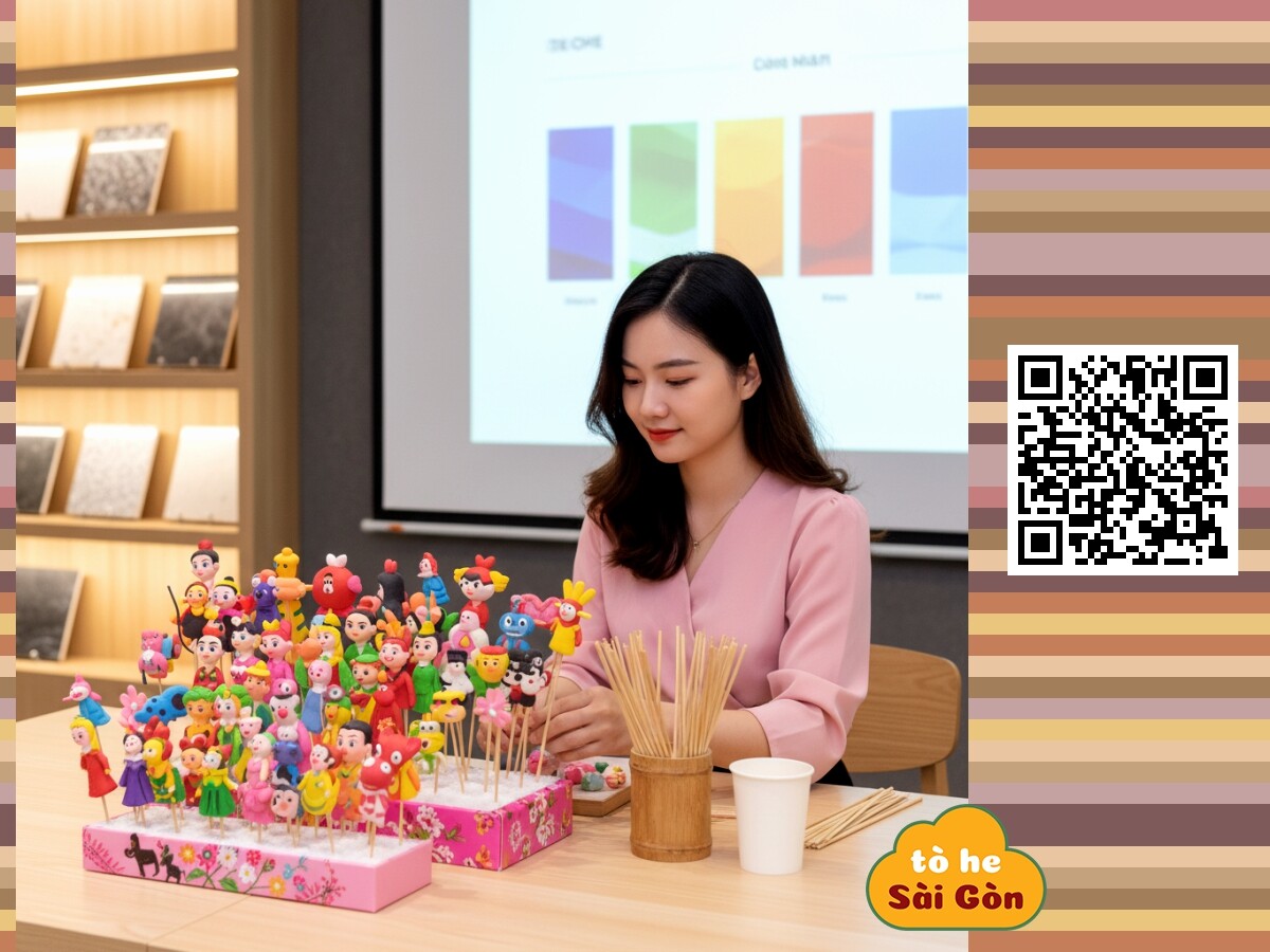 Workshop nặn tò he tại Khải Hoàn Prime TpHCM