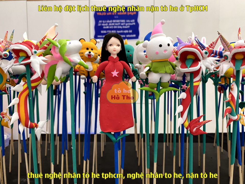 Liên hệ đặt lịch thuê nghệ nhân nặn tò he ở TpHCM