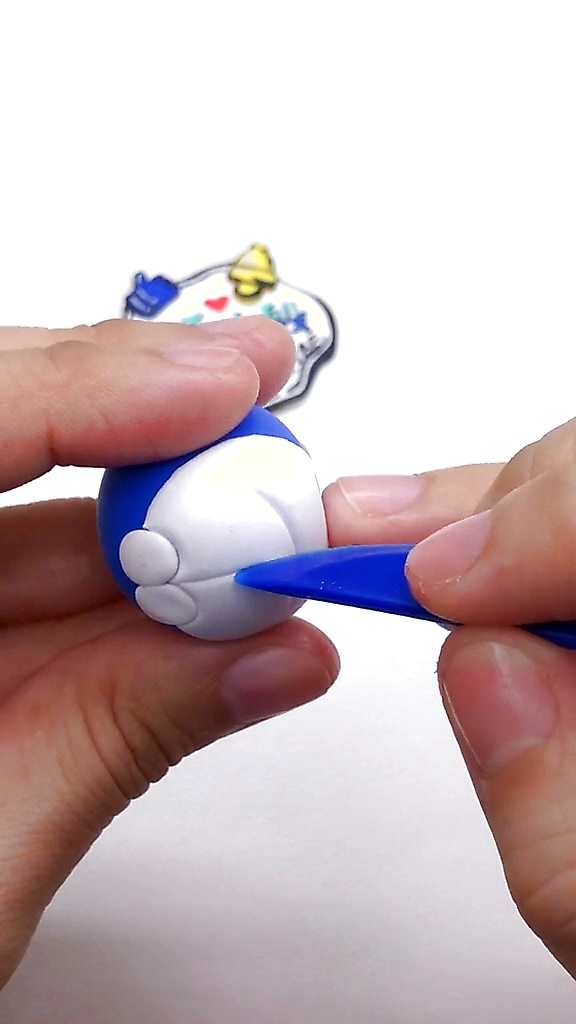 Nặn tò he Doraemon – Bước 4