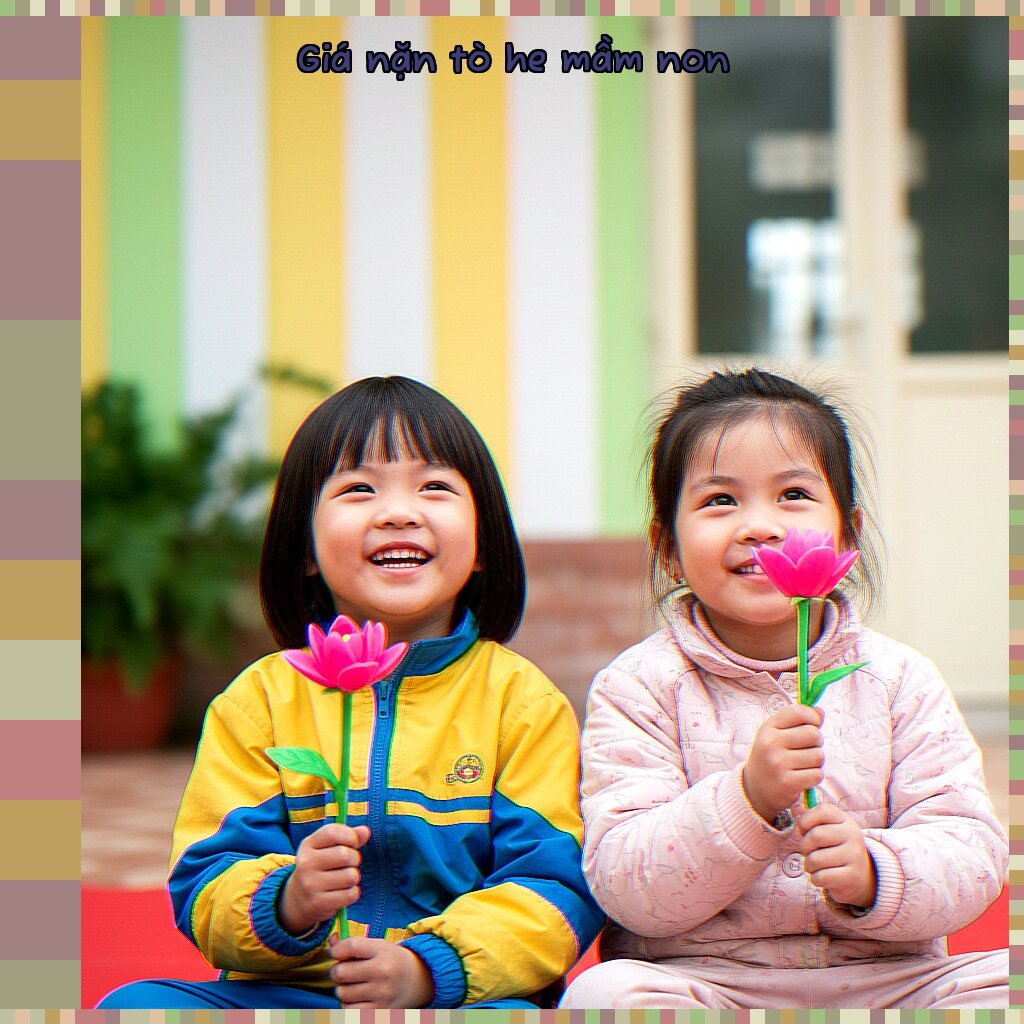 Giá nặn tò he mầm non