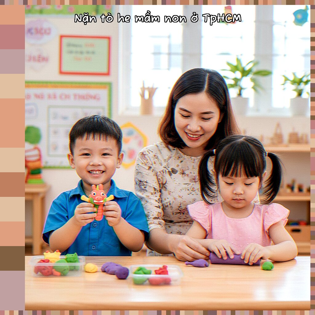 Nặn tò he mầm non ở TpHCM