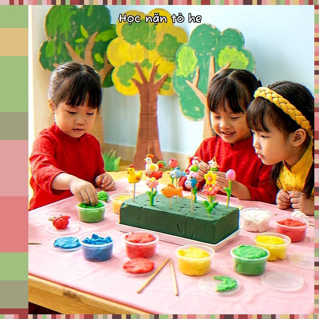 Học nặn tò he
