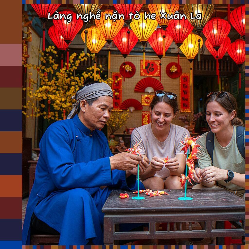 Làng nghề nặn tò he Xuân La