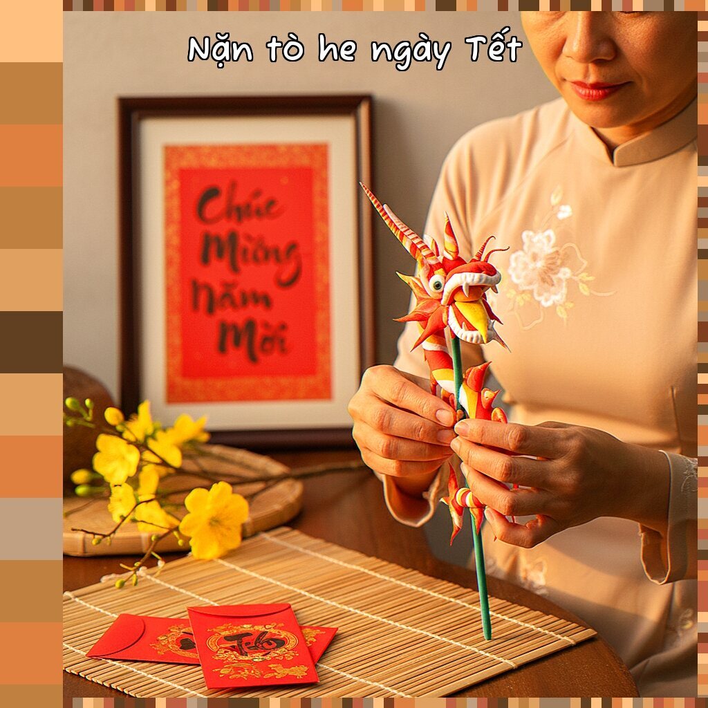 Nặn tò he ngày Tết