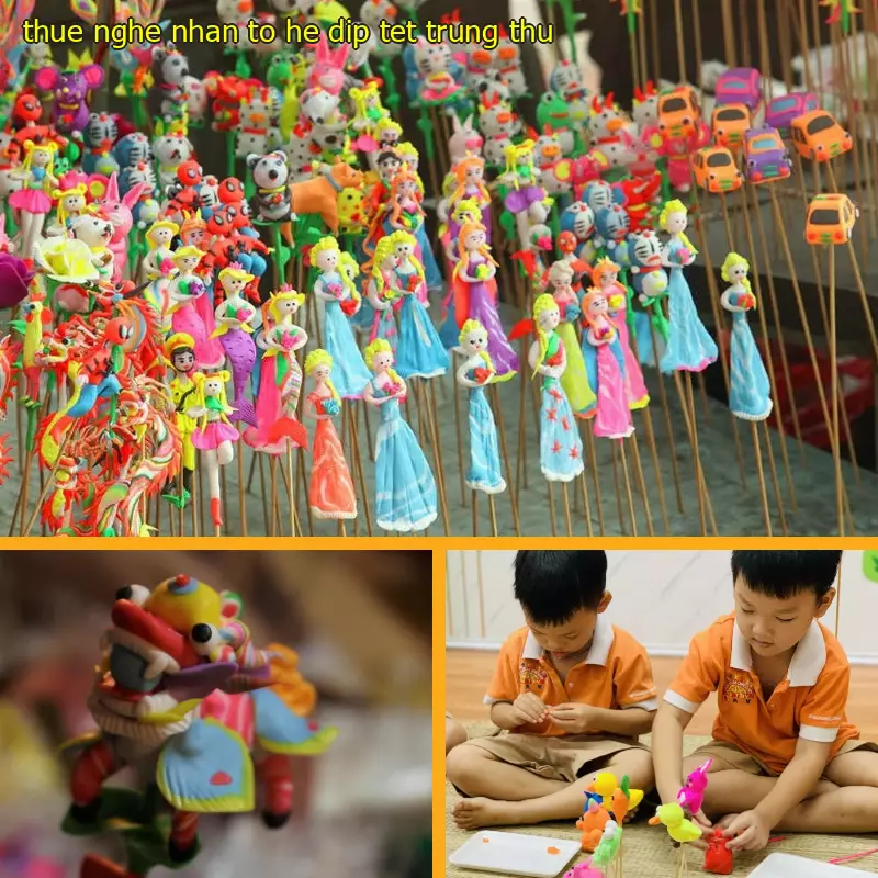 Thuê nghệ nhân tò he dịp Tết Trung Thu