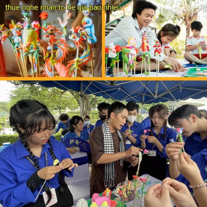 Thuê nghệ nhân tò he giá bao nhiêu?