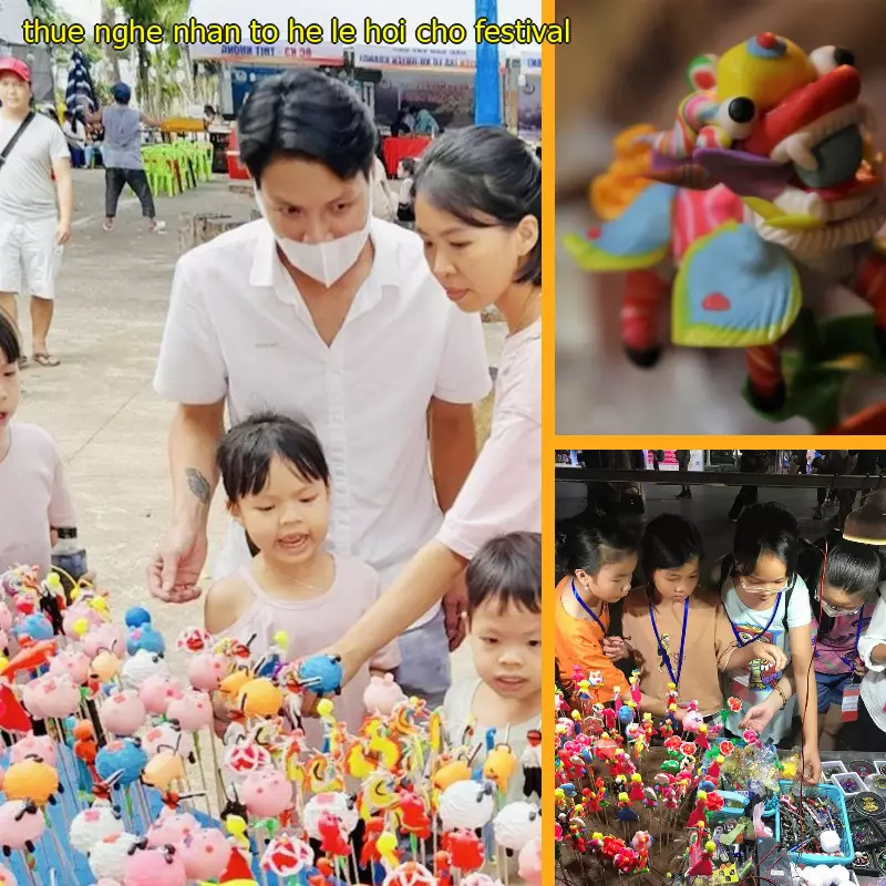 Thuê nghệ nhân tò he cho Lễ hội Festival