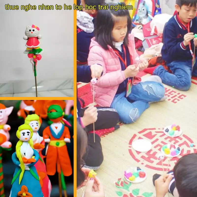 Thuê nghệ nhân tò he: Lớp học trải nghiệm – Khơi dậy đam mê!